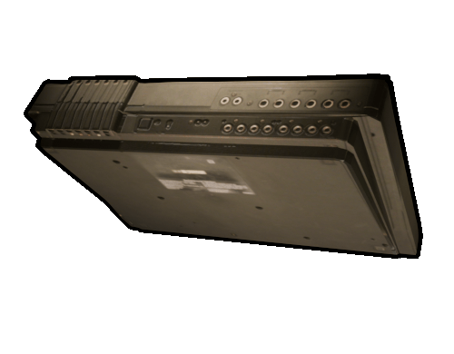 gif d'enregistreur cassette 4 pistes qui tourne